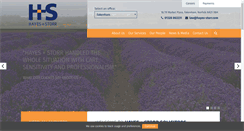 Desktop Screenshot of hayesandstorr.co.uk